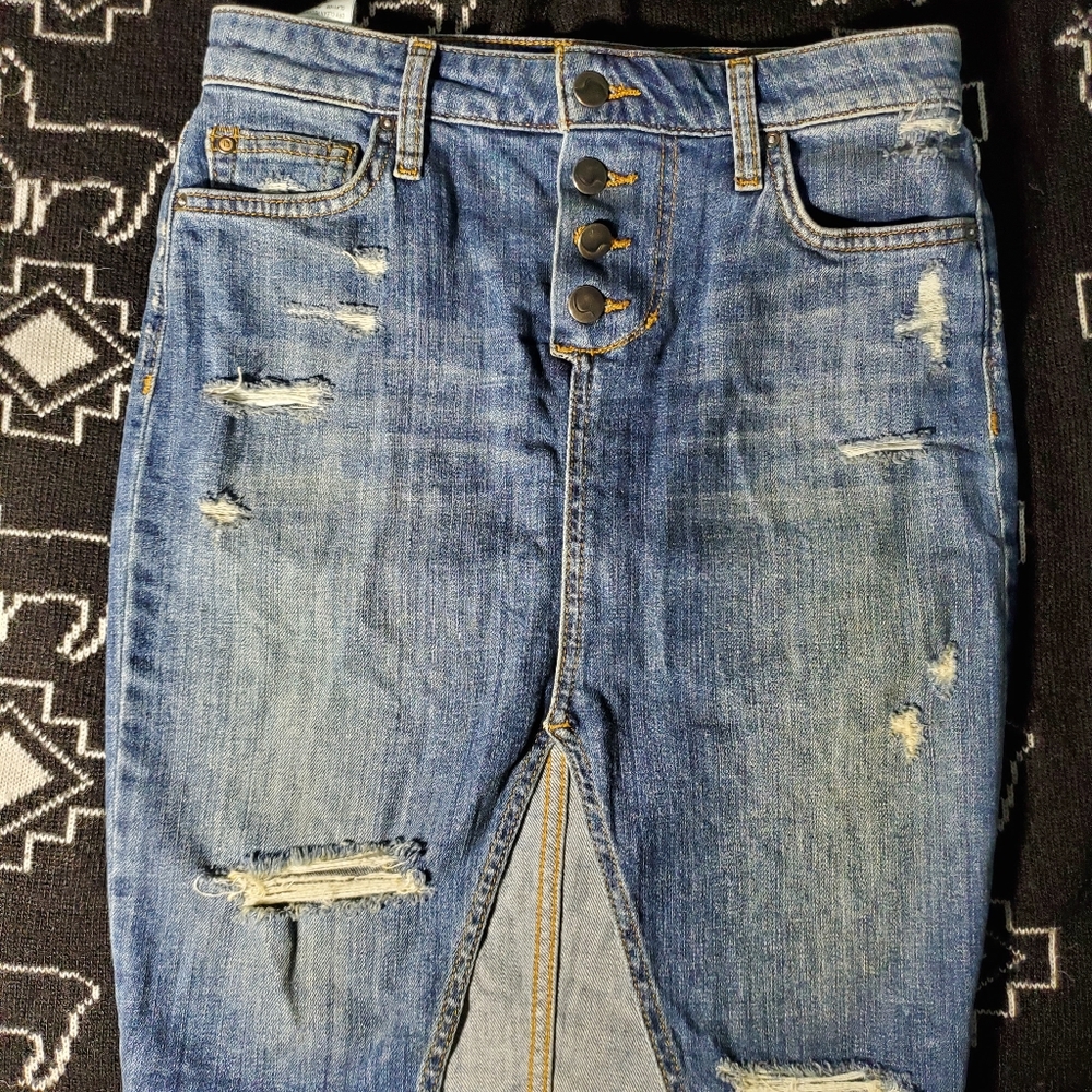 Jean skirt